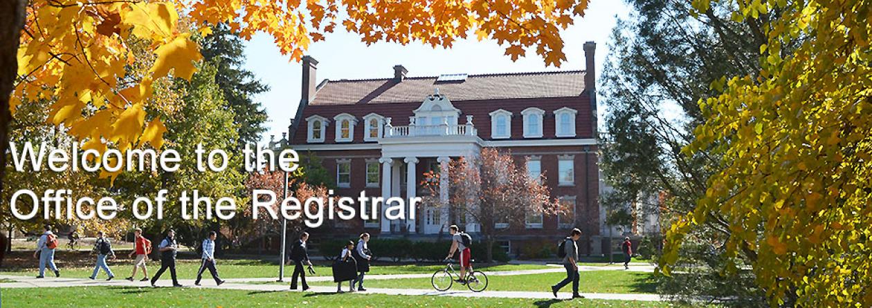 Registrar Fall